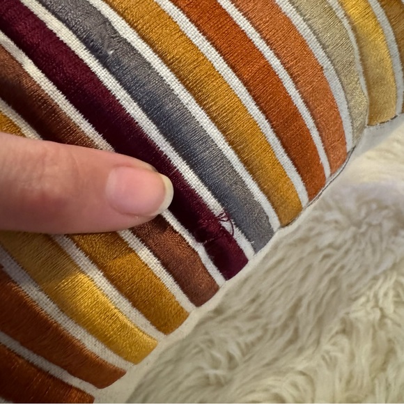 Muted Jewel Tones Step Accent Pillow Cover - Picture 8 of 8